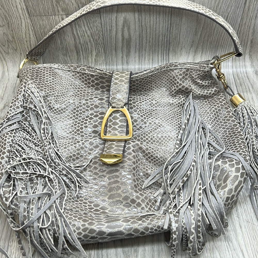 G.I.L.I. Stirrup Leather Hobo Bag